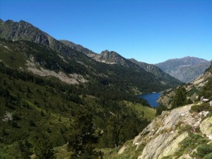 Etang des Bésines from Refuge des Bésines